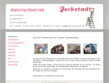 Tablet Screenshot of maler-jeckstadt.de